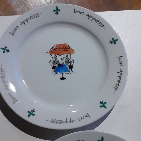 Paris Bistro plates - Picture 4 of 11